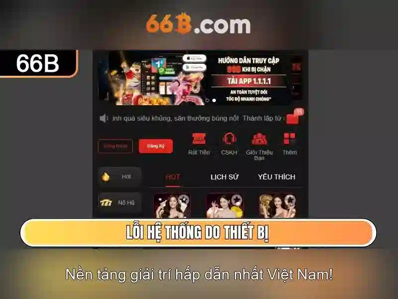 Nổ Hũ Đổi Thưởng 66B Cùng Ưu Đãi Khủng - 66B